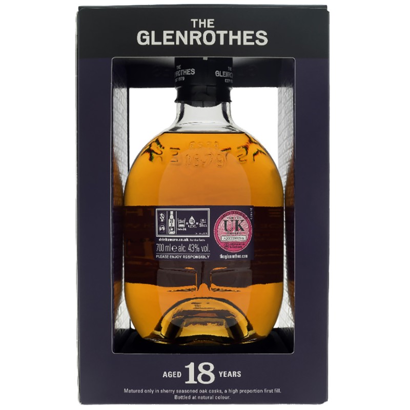 Whisky Glenrothes 18 Anos 43% 70Cl Whisky Glenrothes 18 Anos 43% 70Cl