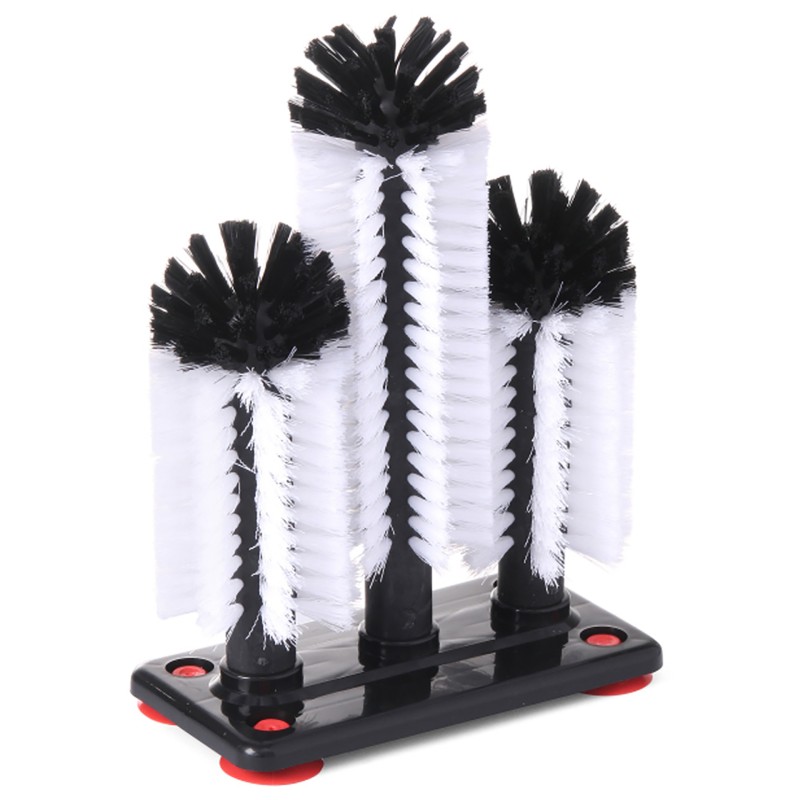 Triple Brush For Glasses Nylon/Pp
