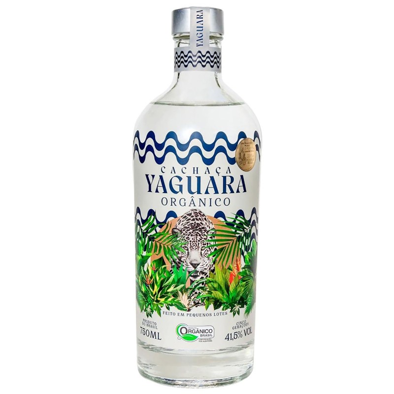 Cachaa Yaguara Organic 70Cl 41,5%