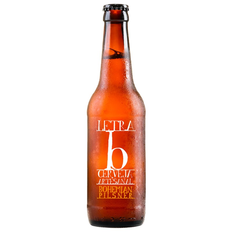 Cerveja Letra B Bohemian Pilsner 33Cl 5%