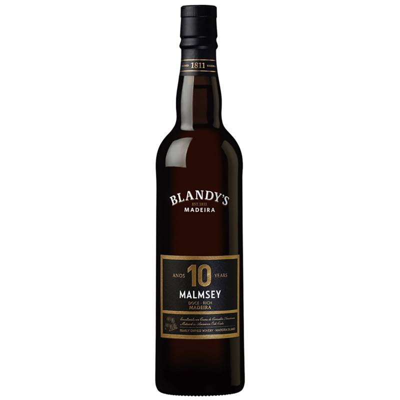 Madeira Wine Blandys 10 Years Rich Malmsey