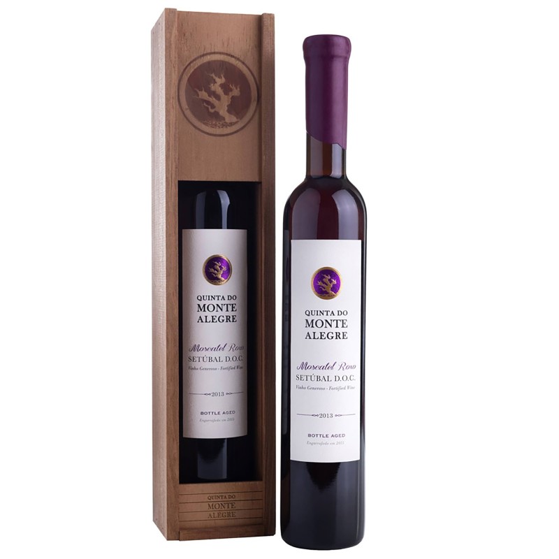 Purple Moscatel Wine Qt Do Monte Alegre 2013 50Cl