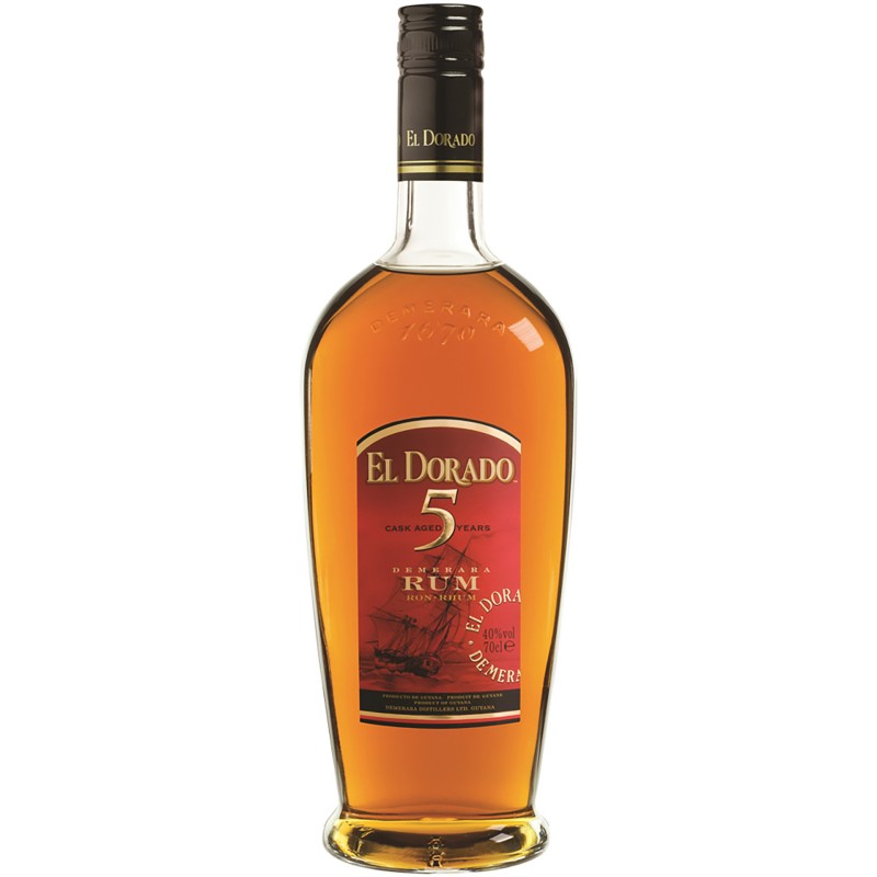 Rum El Dorado 5Yo 70Cl