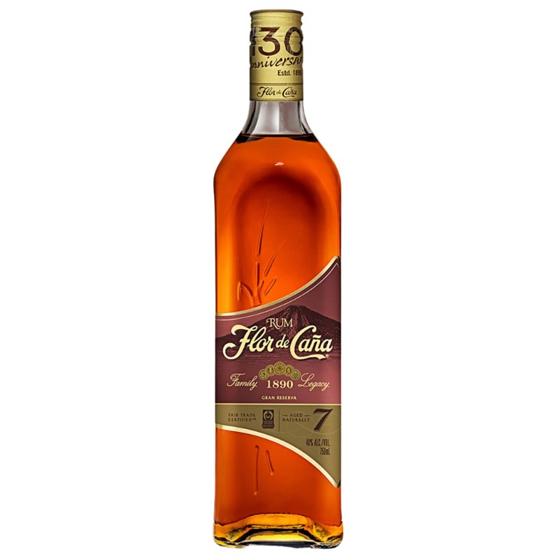 Rum Flor De Cana 7 Years 70Cl 40%