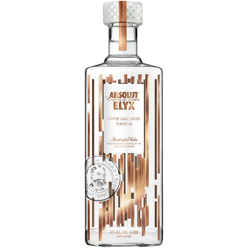 Vodka Absolut Elyx 3L 40%