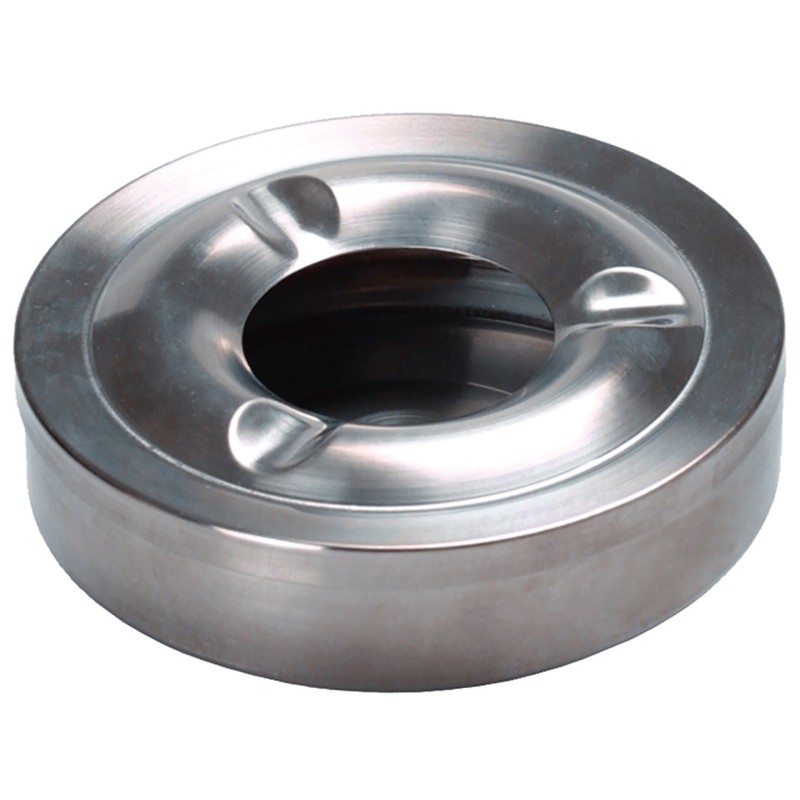 Cinzeiro Tapa-Vento Inox 11Cm