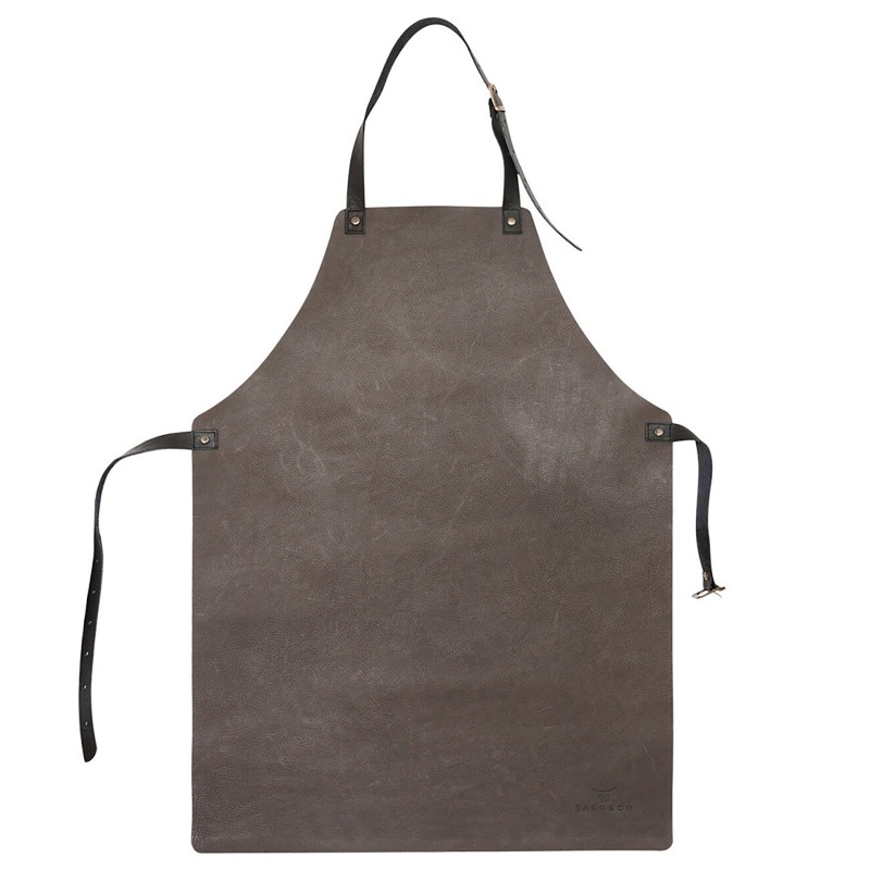 Apron Leather Soft Coffee