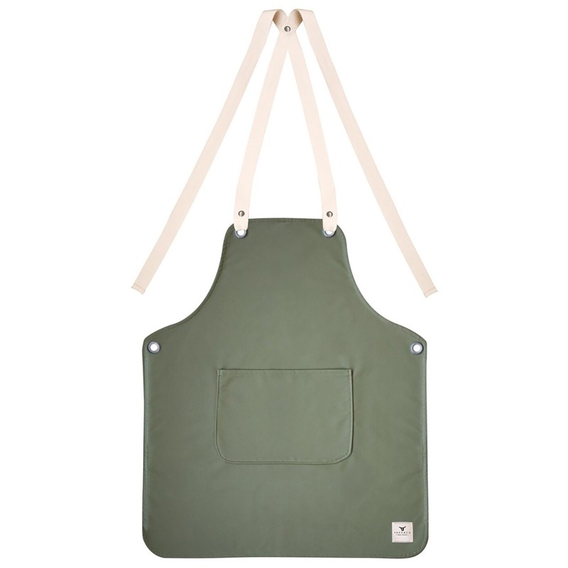 Apron Yako 1012P Vegan Leather Forest Green