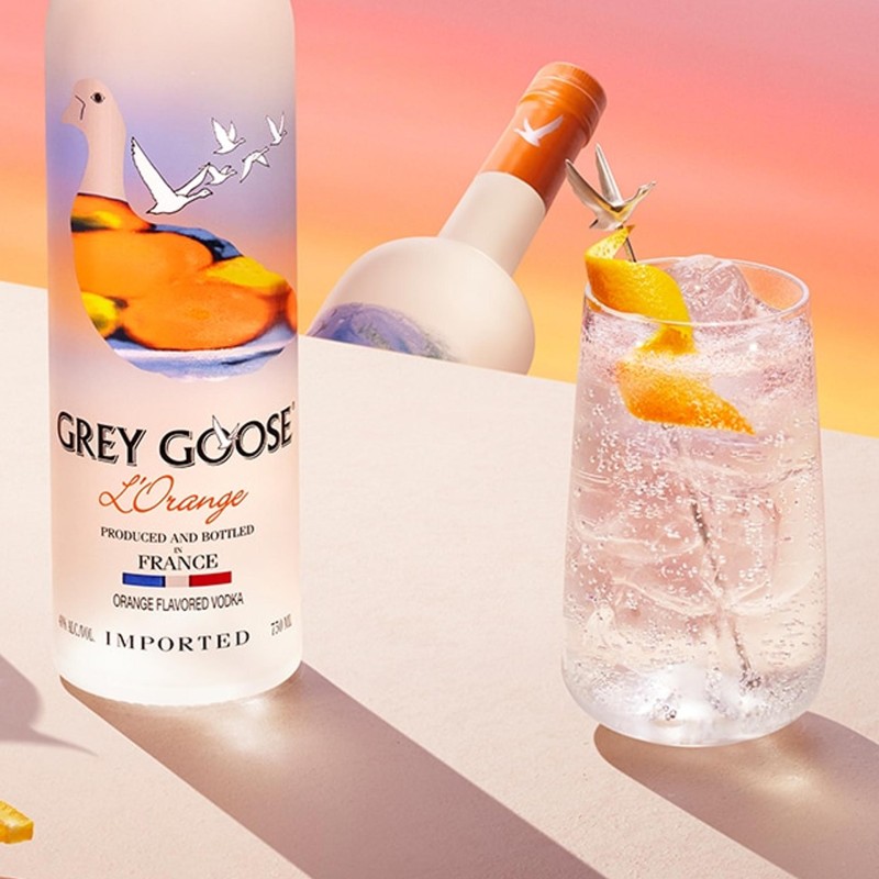 Vodka Grey Goose Orange 70Cl 40%