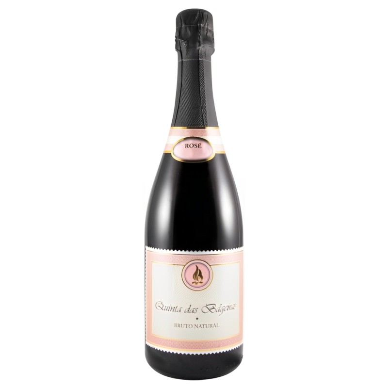 Quinta Das Bgeiras Natural Ros Sparkling Wine  2022 75Cl