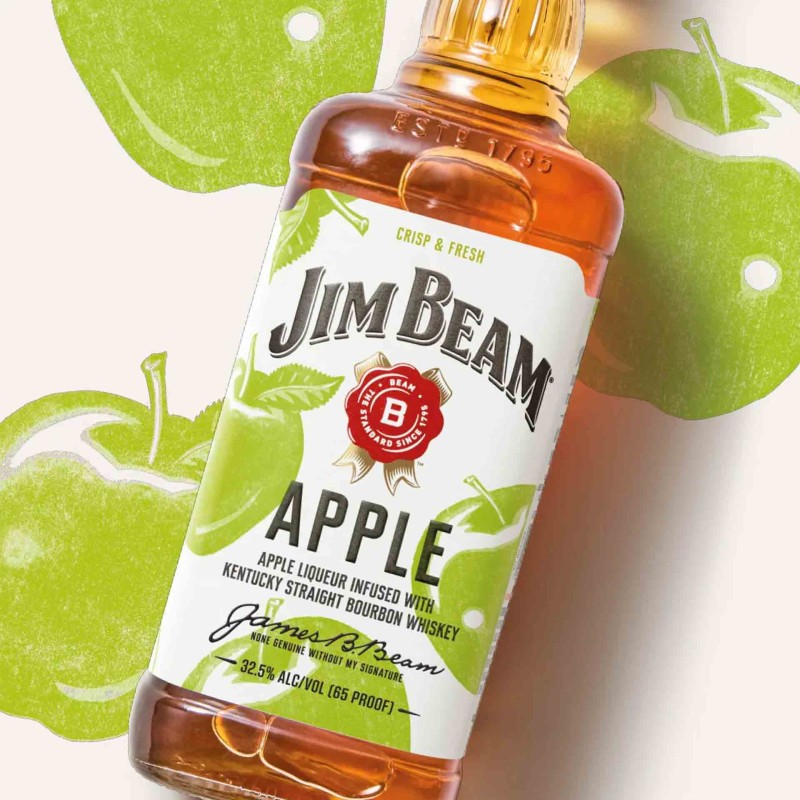 Licor Jim Beam Apple 70Cl 32,5%
