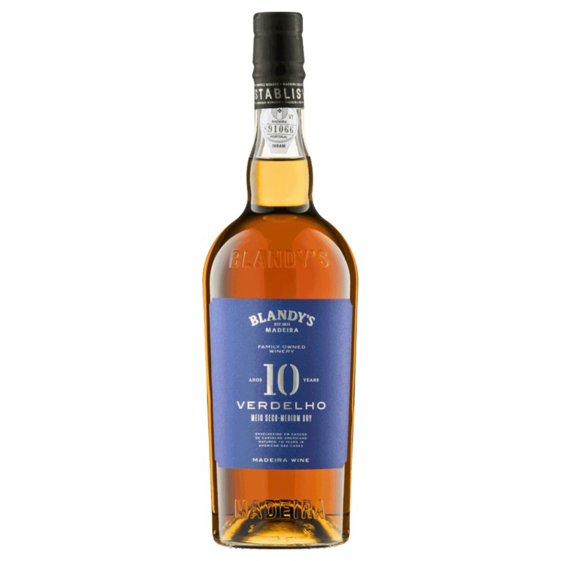 Madeira Wine BlandyS 10 Years Verdelho 75Cl 19%