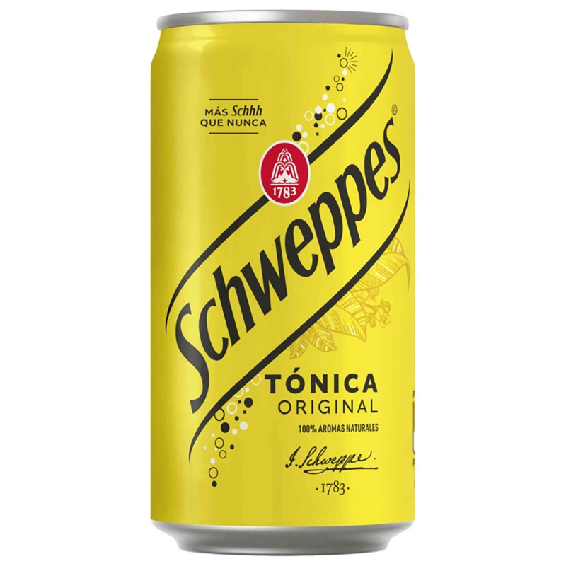Agua Tonica Schweppes Lata 25Cl