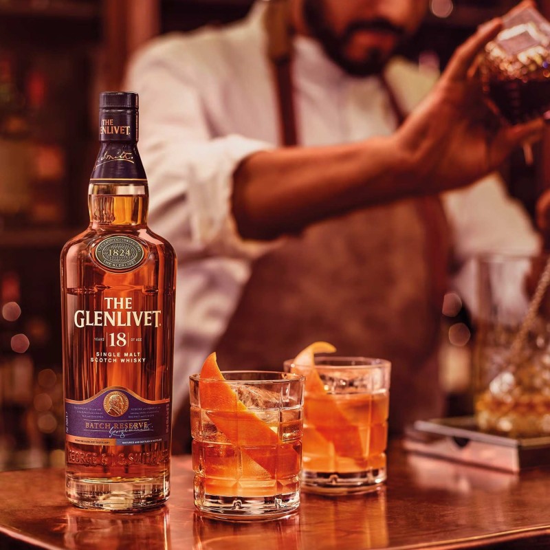 Whisky Single Malt Glenlivet 18 Anos 70Cl 40%
