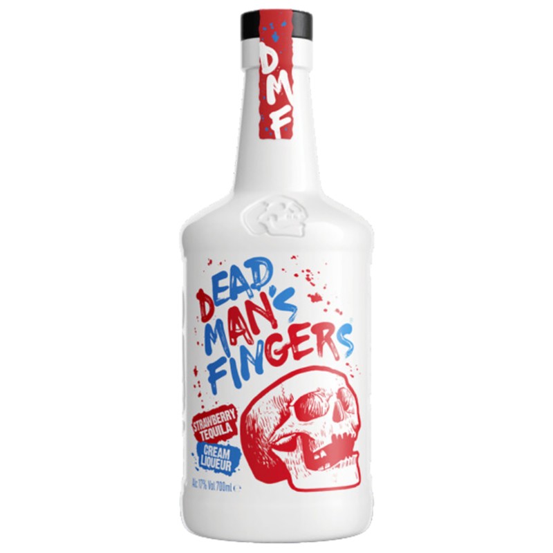 Tequila Liqueur Dead Mans Fingers Strawberry Cream 70Cl 17%