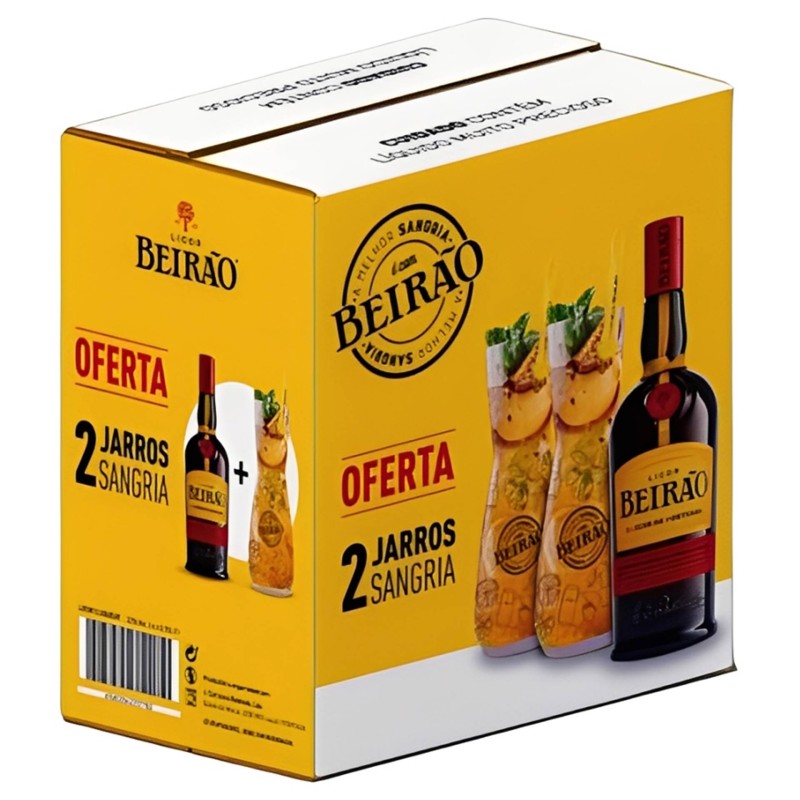 Pack Beirão Sangria A Patrão (6Grf) 70Cl + 2 Pitchers Pack Beirão Sangria A Patrão (6Grf) 70Cl + 2 Pitchers