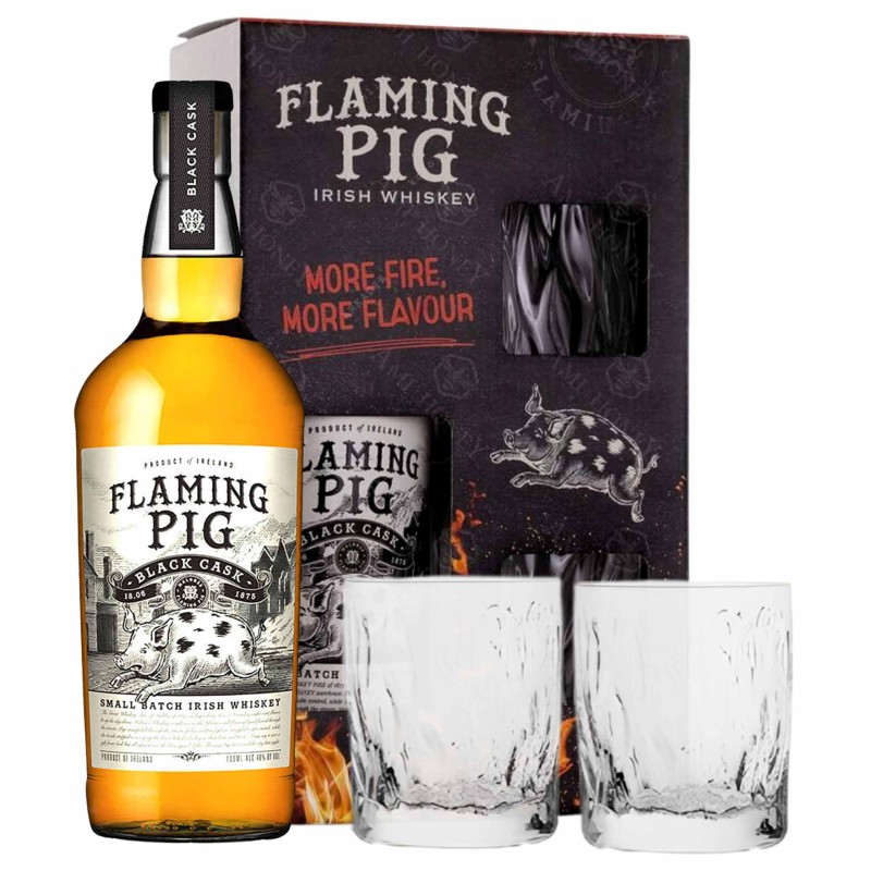 Whisky Flaming Pig Black Cask 70Cl 40% Whisky Flaming Pig Black Cask 70Cl 40%