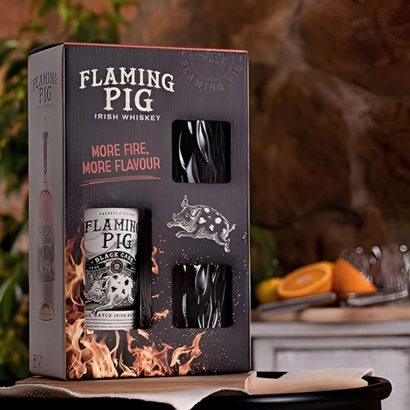 Whisky Flaming Pig Black Cask 70Cl 40% Whisky Flaming Pig Black Cask 70Cl 40%
