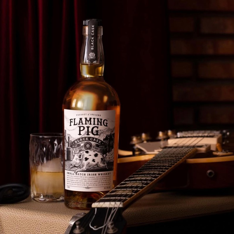 Whisky Flaming Pig Black Cask 70Cl 40% Whisky Flaming Pig Black Cask 70Cl 40%