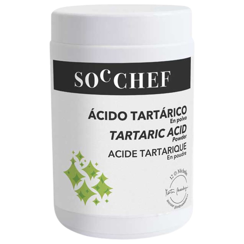 cido Tartrico Em P Soc Chef 800Gr