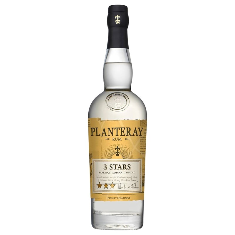 Rum Planteray 3 Stars White 70Cl 41,2%