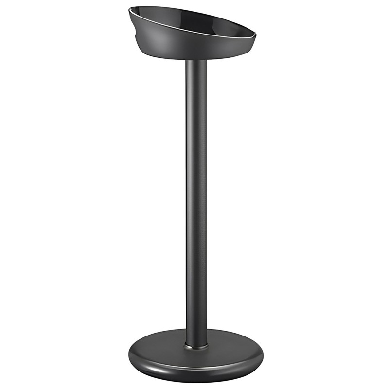 Bucket Holder Stand Black 68Cm X Ø26Cm Bucket Holder Stand Black 68Cm X Ø26Cm