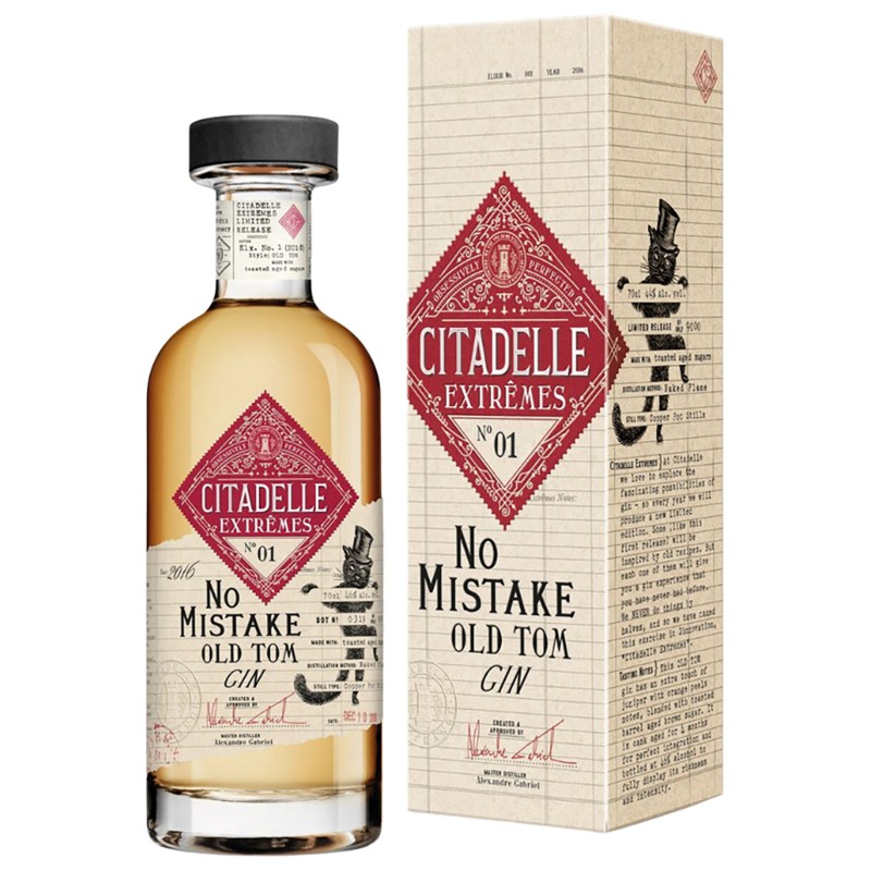 Gin Citadelle Extremes N�1 No Mistake Old Tom 50Cl 46%
