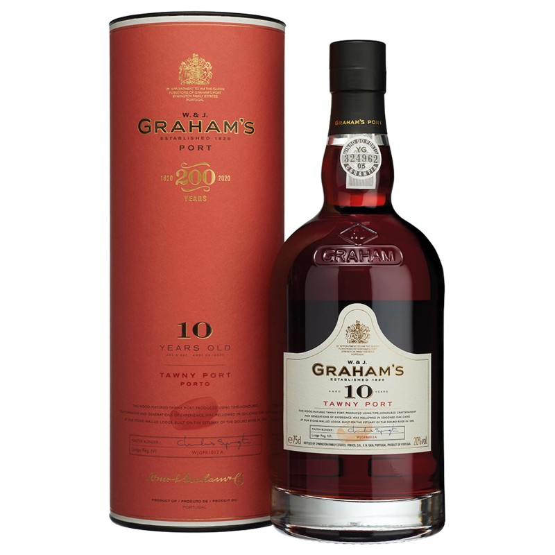 Port Wine Grahams Tawny 10 Years 75Cl