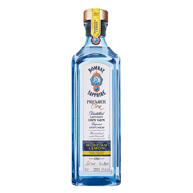 Gin Bombay Sapphire Premier Cru Murcian Lemon 47% 70Cl