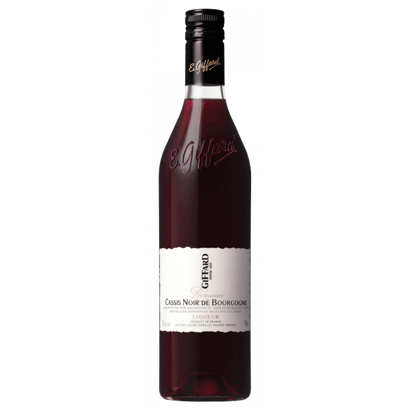 Liqueur Giffard Cassis Noir De Bourgogne 70Cl