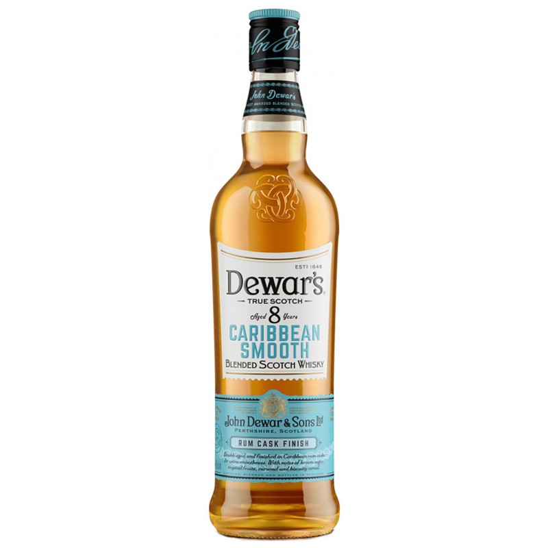 Dewars 8 Years Caribbean Smooth Whisky 70Cl 40%