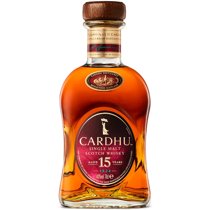Whisky Single Malt Cardhu 15 Anos Esc�cia 70Cl
