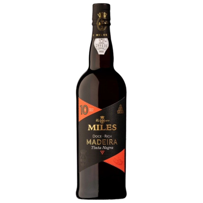 Madeira Wine Miles 10 Anos Rich 75Cl 19%