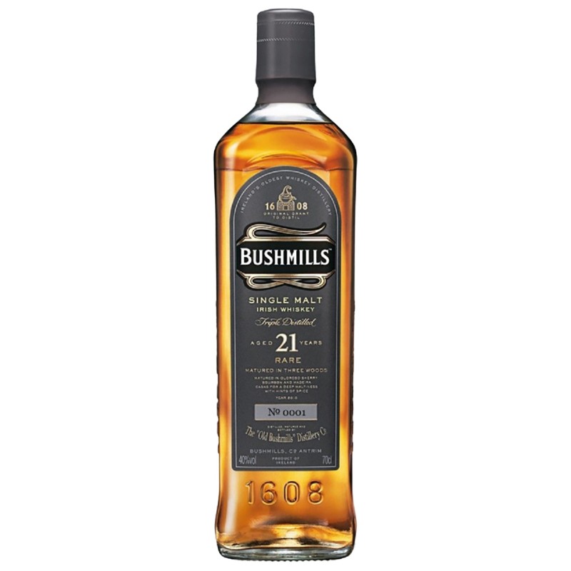Whisky Single Malt Bushmill�S 21Y 70Cl