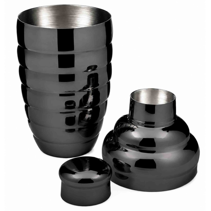 Bomber 500 Shaker Cocktail 500Ml Black