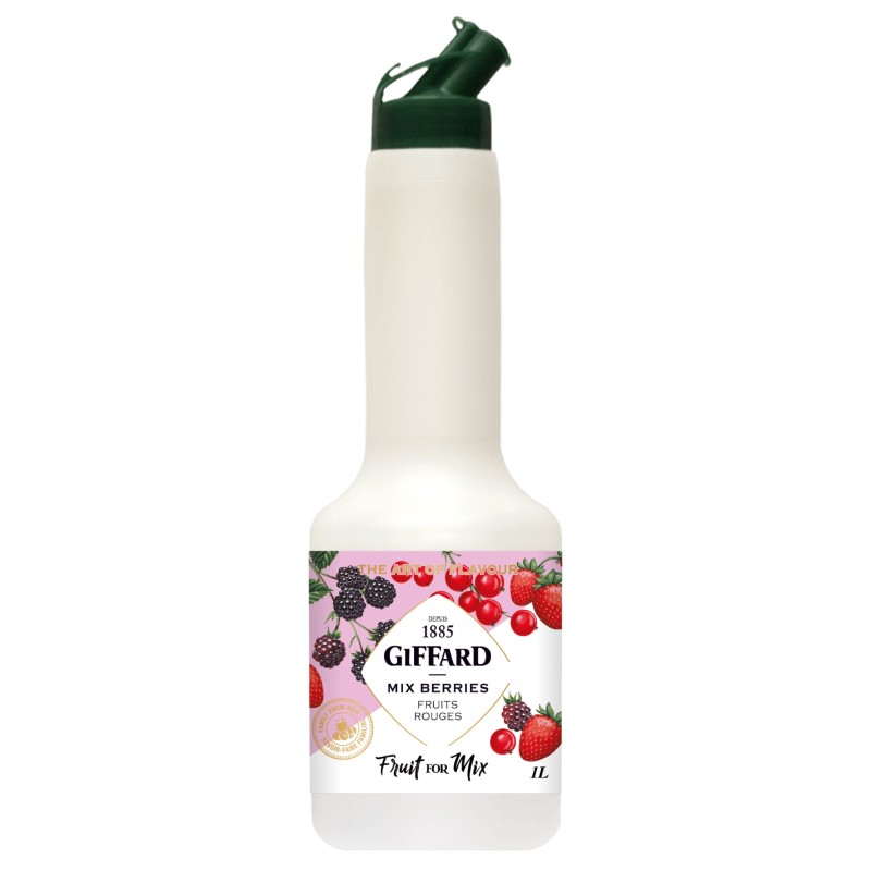 Mixed Berries Fruit Puree For Mix 100Cl