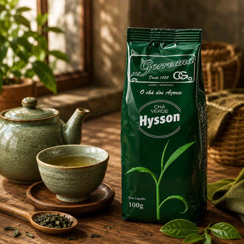 Green Tea Hysson Loose Leaf 100G