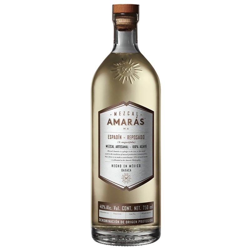 Mezcal Amar�s Espad�n Reposado 70Cl 37%