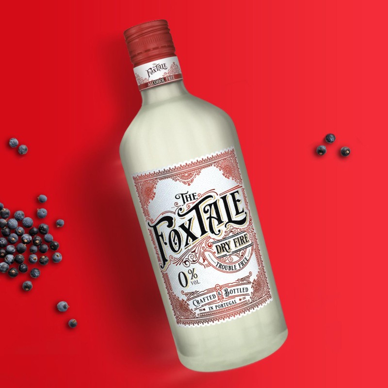 Gin Foxtale Dry Fire 70Cl 0,0%