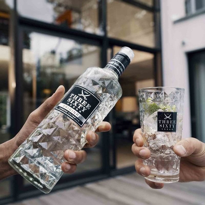 Vodka Three Sixty Original 70Cl 37,5%