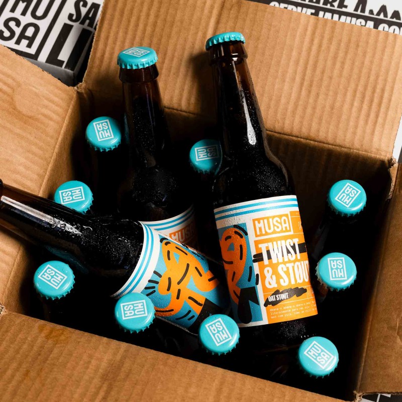 Cerveja Musa Twist And Stout 33Cl 6%