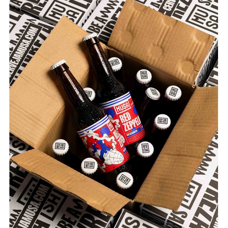 Cerveja Musa Red Zeppelin 33Cl 5%