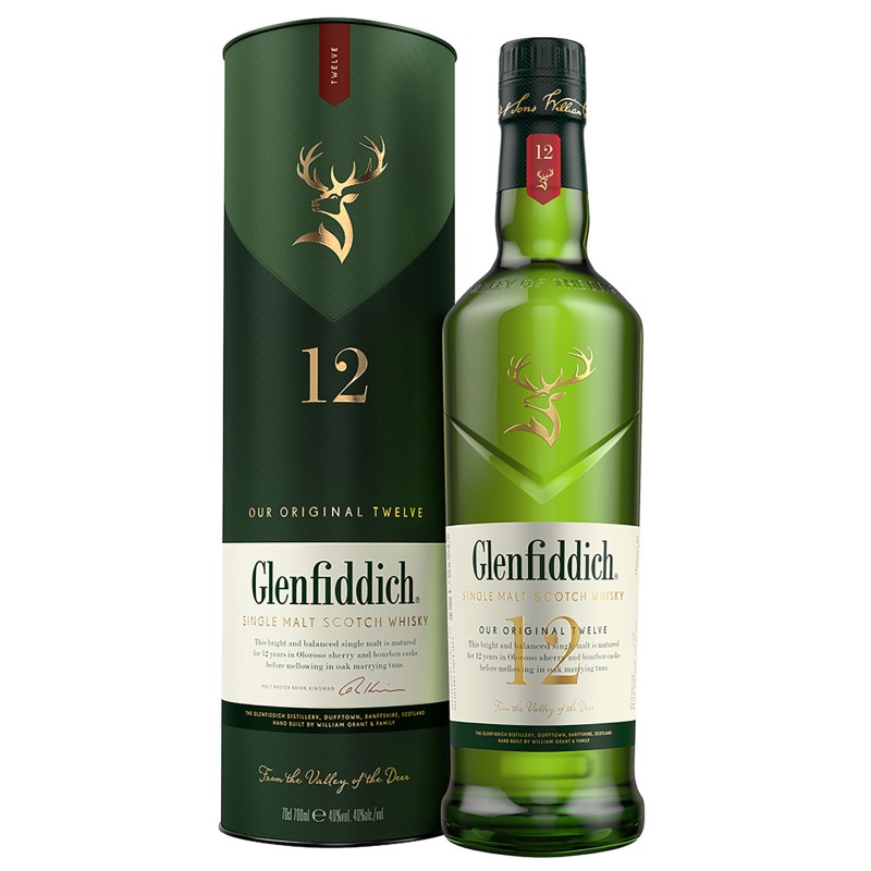 Whisky Glenfiddich 12 Anos 70Cl 40% Whisky Glenfiddich 12 Anos 70Cl 40%