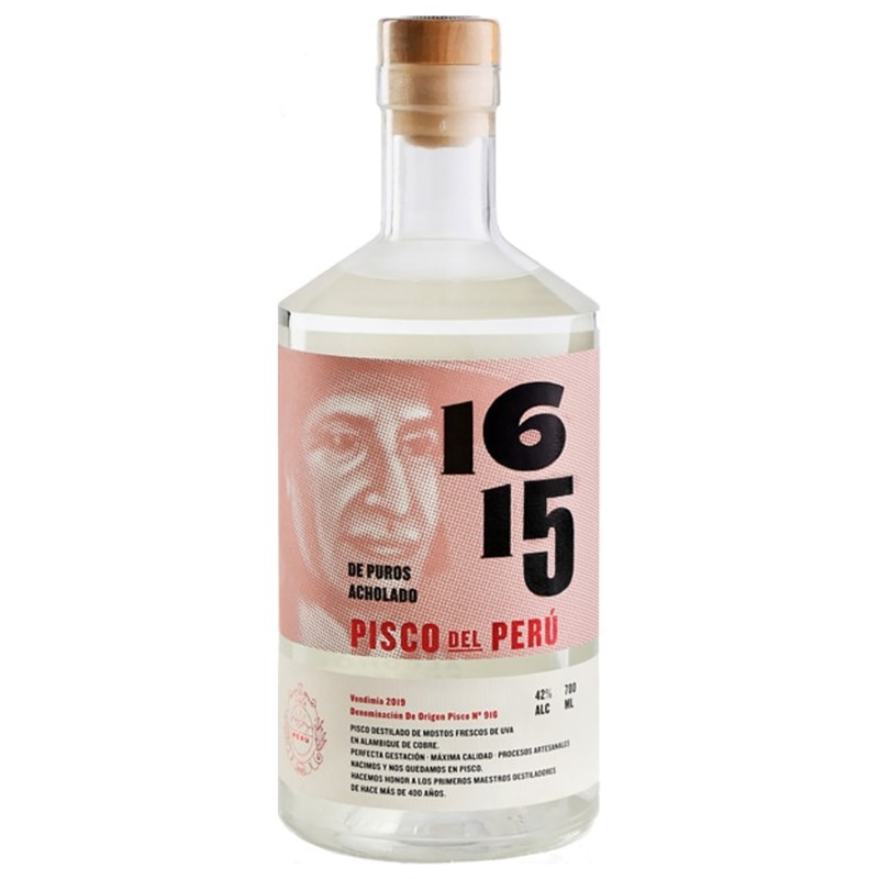Pisco 1615 Acholado Per� 70Cl 42%