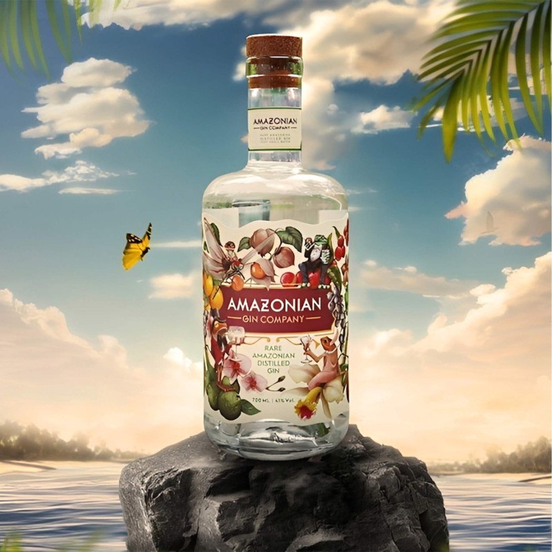 Gin Amazonian Peru 70Cl Gin Amazonian Peru 70Cl
