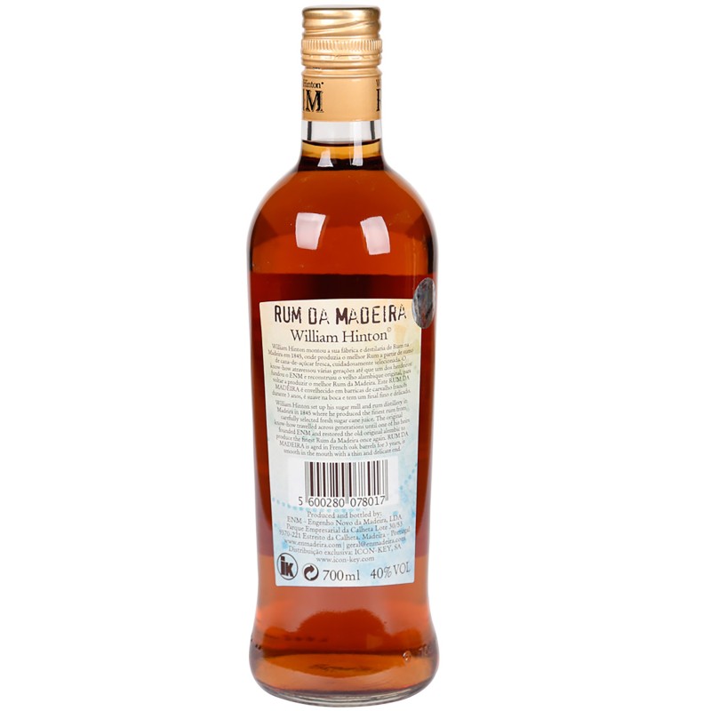 Rum William Hinton 3Y 70Cl Rum William Hinton 3Y 70Cl