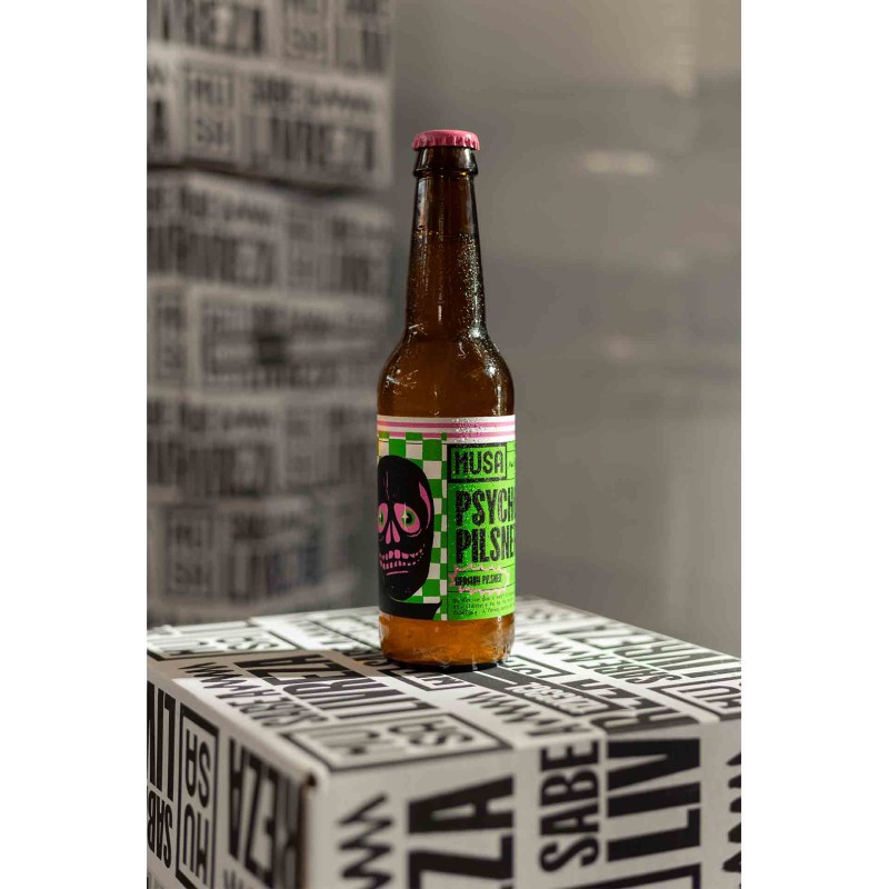 Musa Beer Psycho Pilsner 33Cl 4,5%
