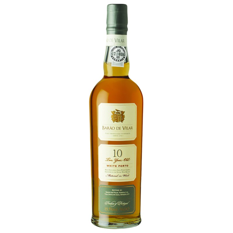 Vinho Do Porto Barao De Vilar 10 Anos White 50Cl 19,5%