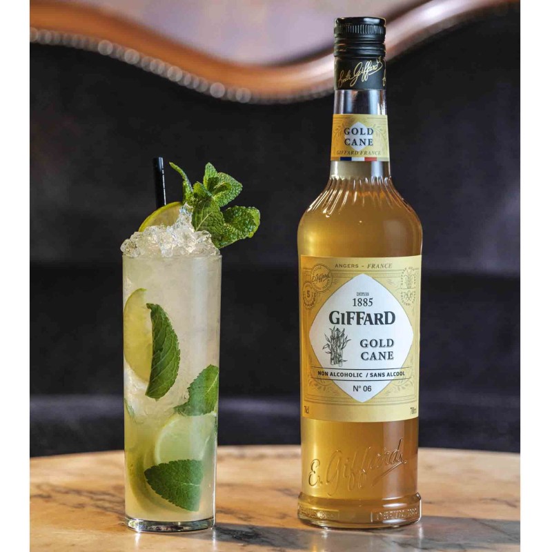 Liqueur Giffard Alcohol Free Gold Cane 70Cl Liqueur Giffard Alcohol Free Gold Cane 70Cl