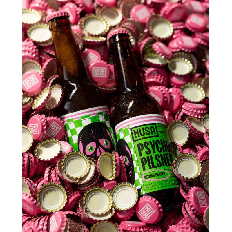 Cerveja Musa Psycho Pilsner 33Cl 4,5%